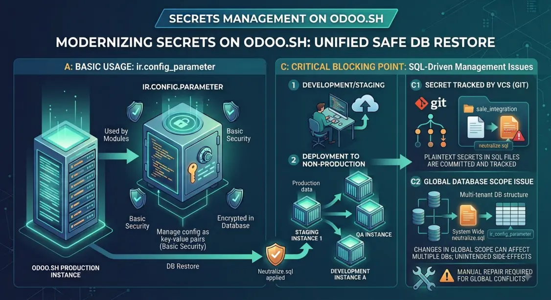 Secrets Management on Odoo.sh